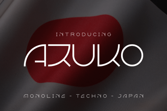Azuko Techno: A Refined Serif Typeface for Editorial Design