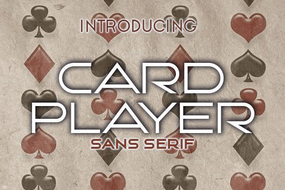 Card Player Font: A Modern Sans Serif for Web Design