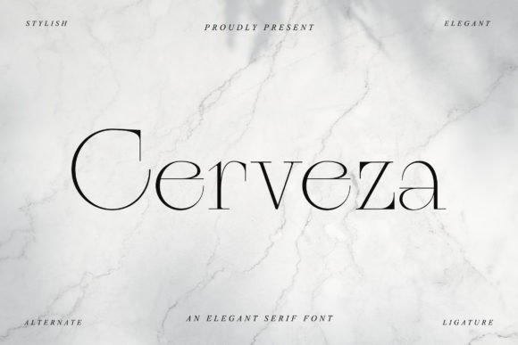 Cerveza: A Font for Business Elegance