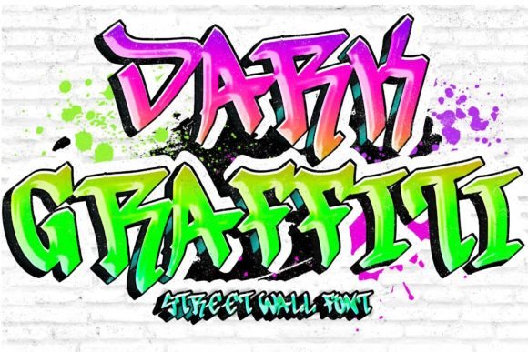 Dark Graffiti Font Review: A Bold Blackletter for Modern Brands