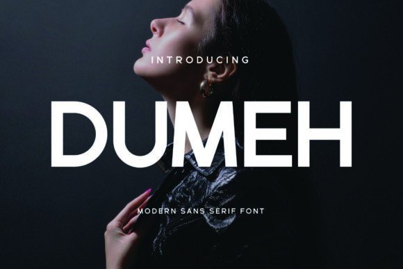 Dumeh: The Versatile Sans Serif Font for Modern Branding