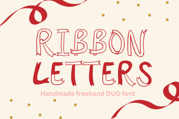 Elevate Editorial Design with the Ribbon Letters Typeface