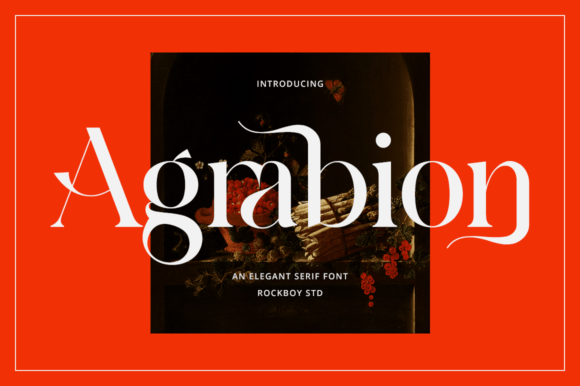 Elevate Your Brand with the Agrabion Serif Typeface