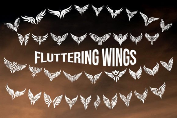 Fluttering Wings Font Review for Social Campaigns