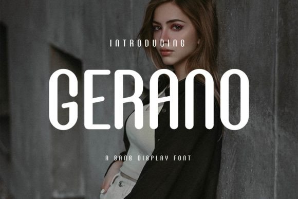 Gerano: A Modern Sans Serif Typeface for Editorial Design