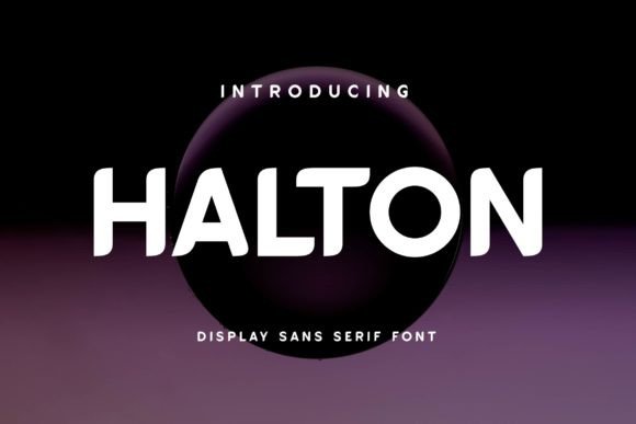 Halton Font: Elegant & Practical for Crafts