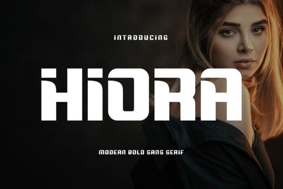 Hiora: A Modern Sans Serif Typeface for Editorial Design