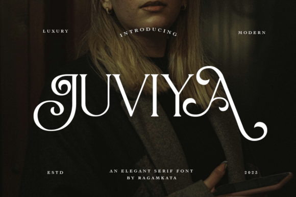 Juviya: A Nostalgic Serif Typeface for Modern Web Design