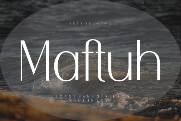 Maftuh Font: A Clean Sans Serif for Polished Branding