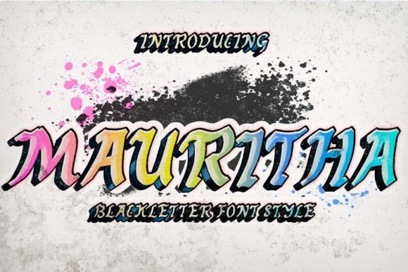 Mauritha Font Review: Elevating Web Headers with Blackletter Style