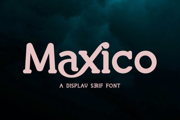 Maxico: The Elegant Serif Font for Professional Branding