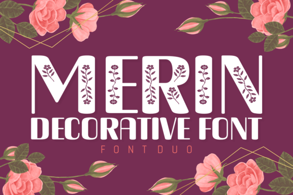 Merin Font: Elegant Decorative Type