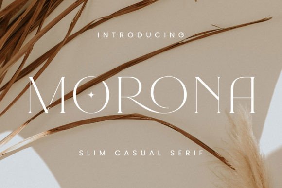 Morona: A Serif Font for Real-World Design