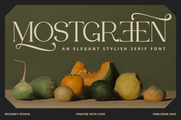 Mostgreen: A Serif Font for Impactful Campaigns