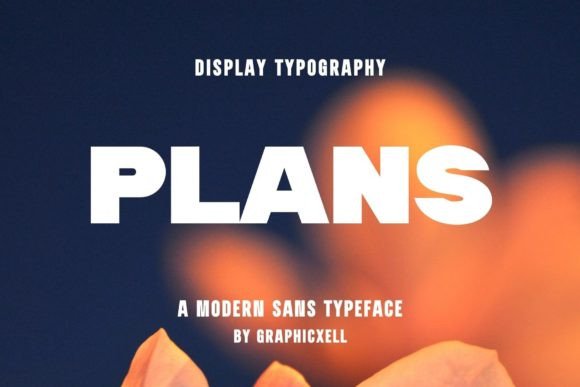 Plans: A Font for Creative Makers