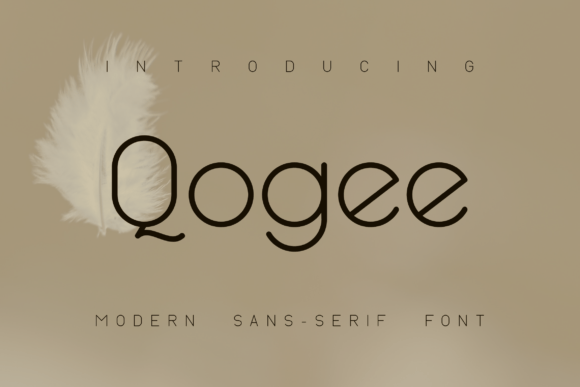 Qogee: A Modern Sans Serif Font for Polished Web Design