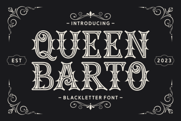 Queen Barto: The Perfect Blackletter Font for Handmade Brands