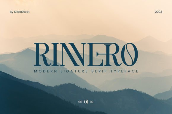 Rinnero Review: A Serif Built for Modern Brand Identity