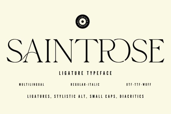 Saintrose: A Sophisticated Serif Font for Modern Web Design