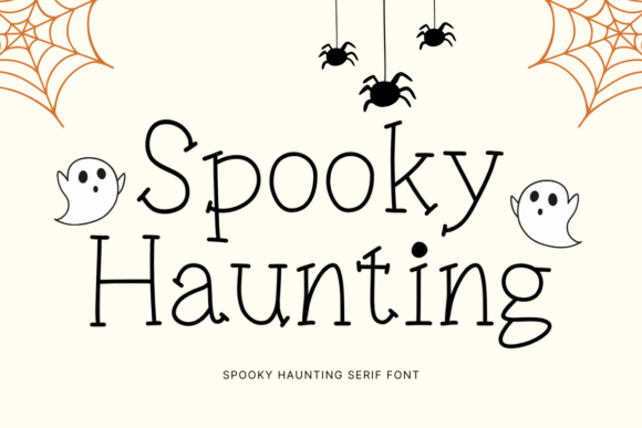 Spooky Haunting Font for Business