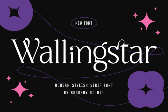 Wallingstar: A Serif Font for Clear Campaigns