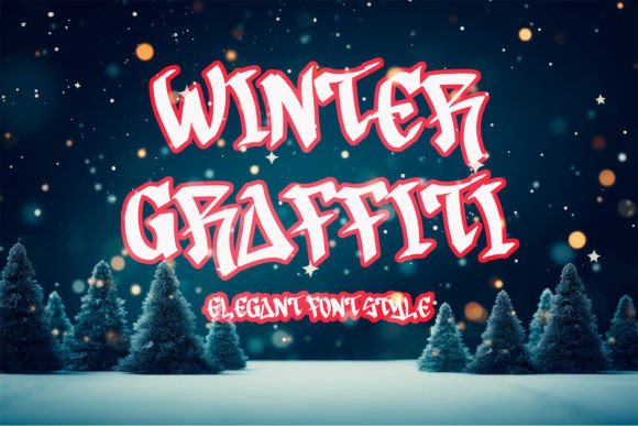 Winter Graffiti: A Bold Blackletter Font for Modern Branding